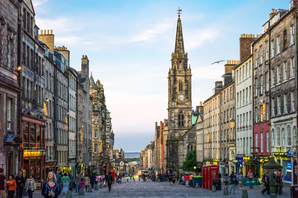 The Royal Mile in Edinburgh