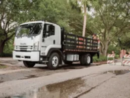 blurry truck photo, 2014